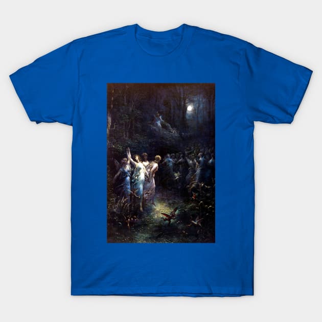 A Midsummer Night's Dream - Gustave Dore T-Shirt by forgottenbeauty